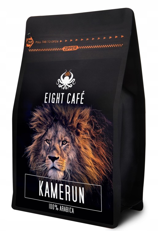 Kawa ziarnista Arabica 100% świeżo palona Kamerun Eight Cafe